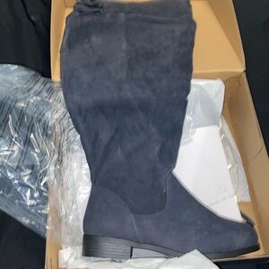 Shoe dazzle thigh high boots brand new